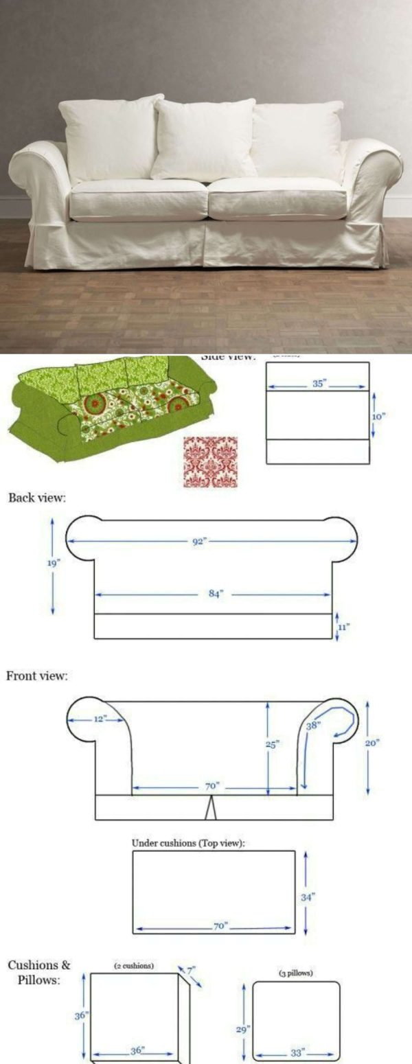 14 IDEAS DE FORROS PARA MUEBLES CON MOLDES