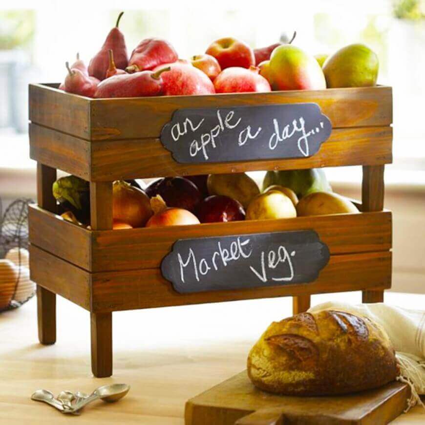 Ideas Increíbles Para Que Podáis Crear Fruteros Para La Cocina