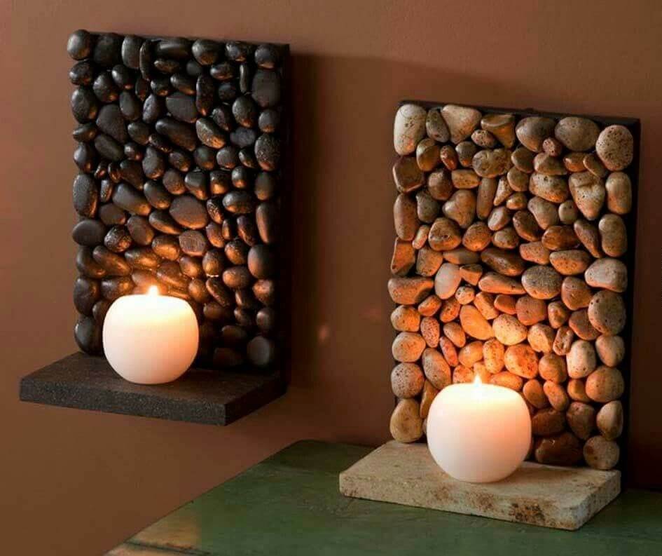 decoraciones para tu hogar con piedras