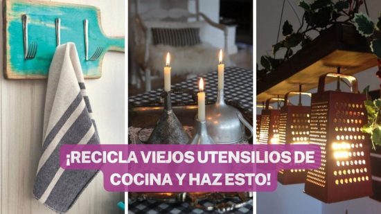 PUEDES DARLE NUEVAS OPORTUNIDADES A LOS UTENSILIOS DE COCINA