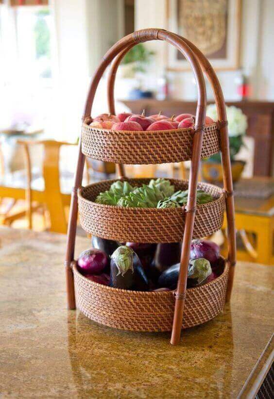 Ideas Increíbles Para Que Podáis Crear Fruteros Para La Cocina