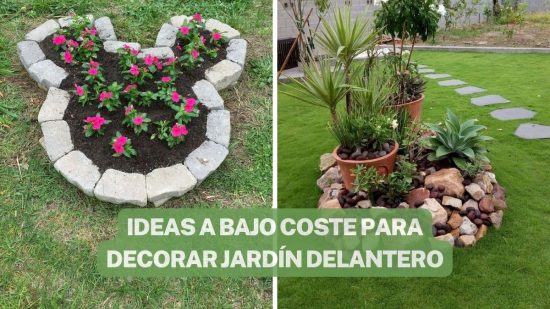 SIN COSTE ADICIONAL DECORA TU JARDÍN DELANTERO CON ESTAS IDEAS