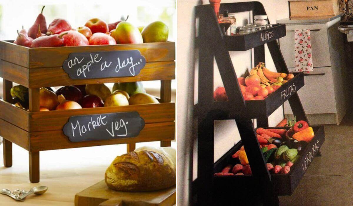 Con Estas Ideas Podréis Hacer Vosotras Mismas Fruteros Para La Cocina