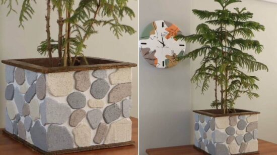 Nadie Va a Creer Que Habéis Hecho Un Macetero Con Cartón Único!