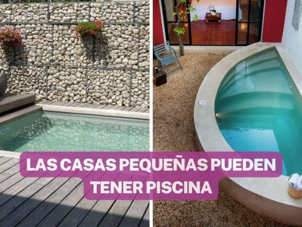 AUNQUE TENGAS UNA CASA PEQUEÑA, PUEDES TENER UNA PISCINA. ¡MIRA ESTAS IDEAS!