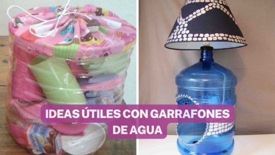 PRÁCTICAS IDEAS PARA EL HOGAR CON GARRAFONES DE AGUA
