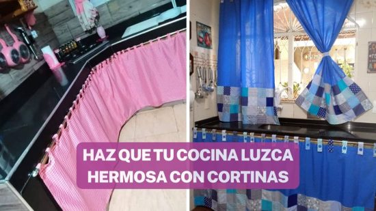 ESTAS CORTINAS HACEN FALTA EN TU COCINA PARA DECORAR