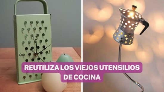 ¿POR QUÉ TIRAR LOS UTENSILIOS DE COCINA SI PUEDES REUTILIZARLOS INTELIGENTEMENTE?