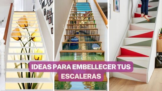 17 MANERAS DE EMBELLECER TUS ESCALERAS QUE TODOS ENVIDIARÁN
