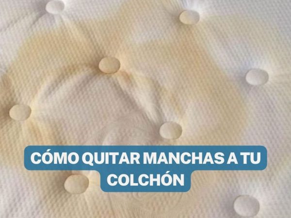 TRUCO PARA QUITAR MANCHAS AMARILLAS DEL COLCHÓN