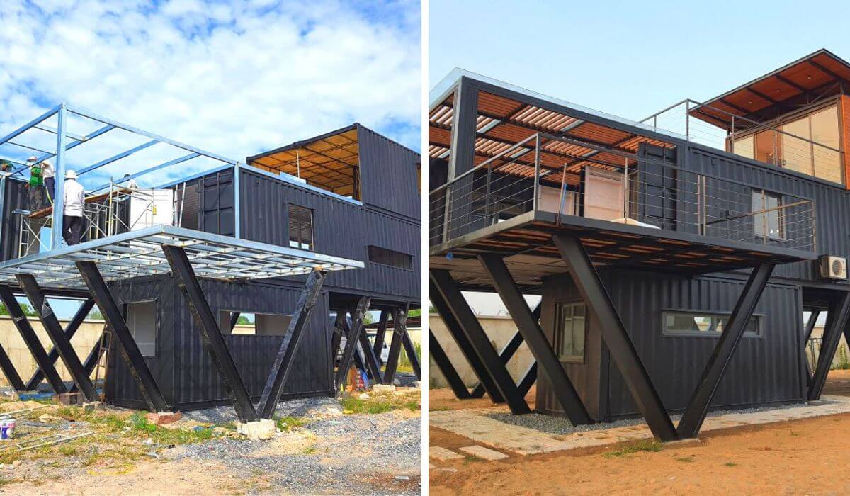 ¡NUEVA TENDENCIA! HERMOSAS CASAS CONSTRUIDAS CON CONTENEDORES | Ideas ...