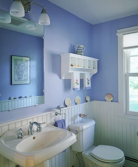 17 ideas para pintar baños